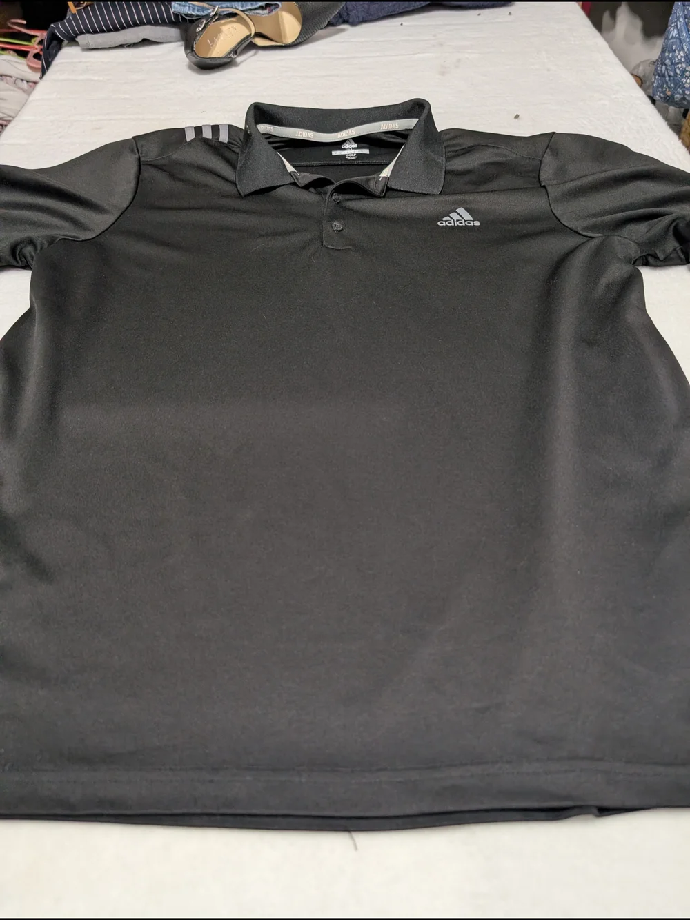 Adidas Men’s Black Polo Shirt Golf Size XL